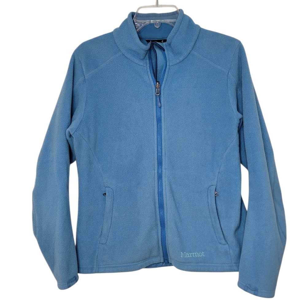 Marmot Sky Blue Full-Zip Jacket Large